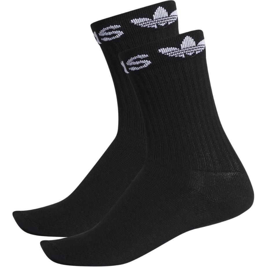 

CRW LIN CUFF Носки до середины икры Унисекс 2 пары Чёрный Adidas Originals
