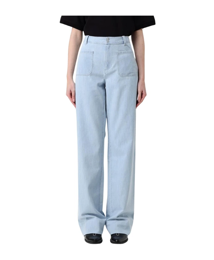 

Джинсы свободного кроя A.P.C., синий