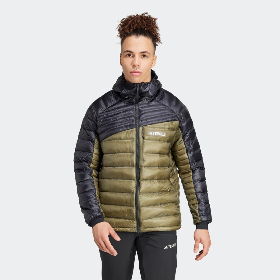 

Термо пуховик ADIDAS TERREX Outdoor jacket, зеленый