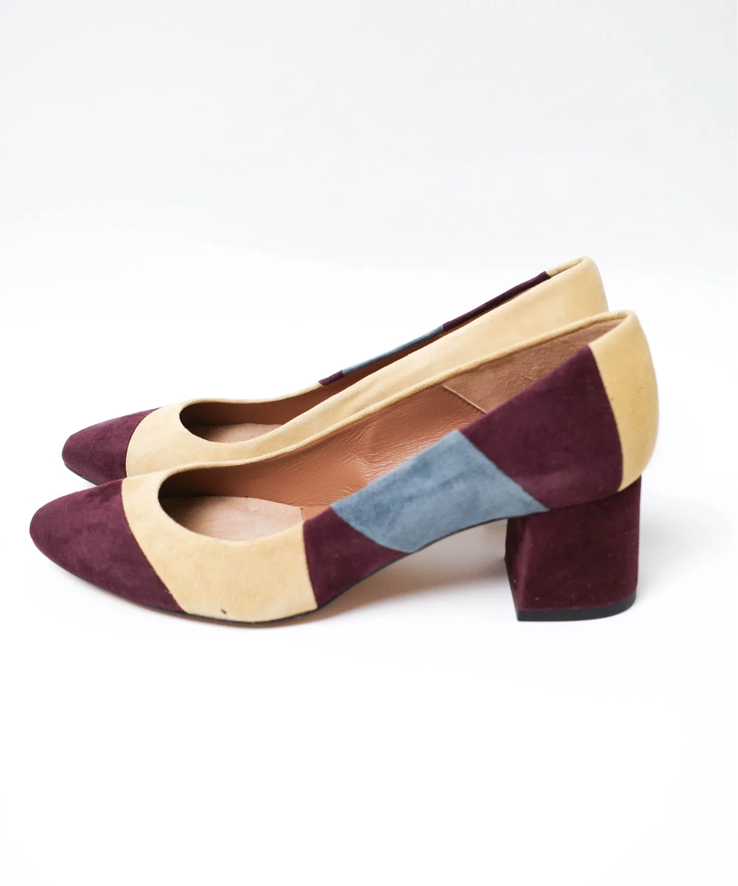 Унисекс туфли STEFANNO BRUNNIS MULTI COLOR SUEDE PUMPS — фото 4