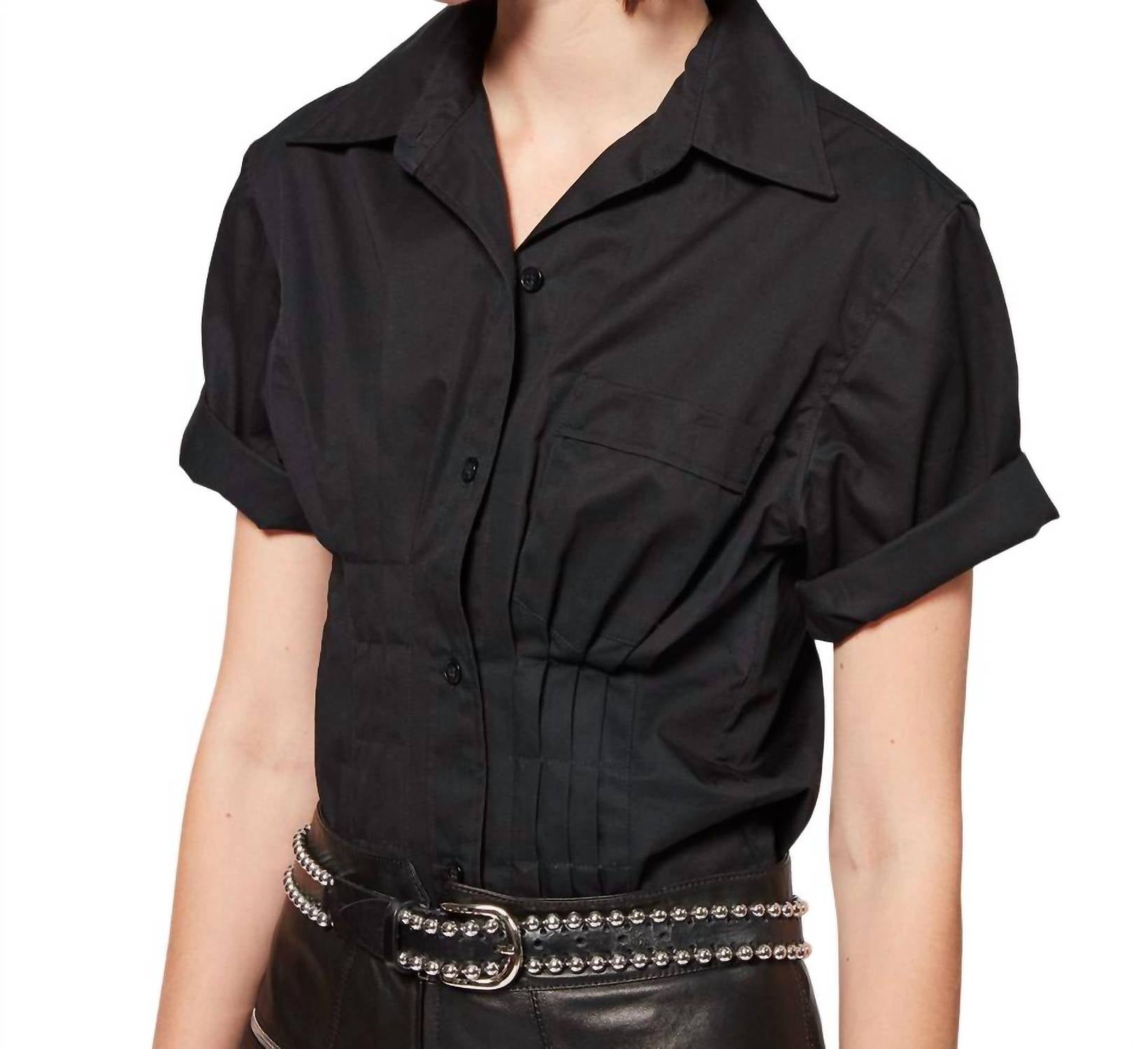 

Рубашка Грэми черного цвета Isabel Marant