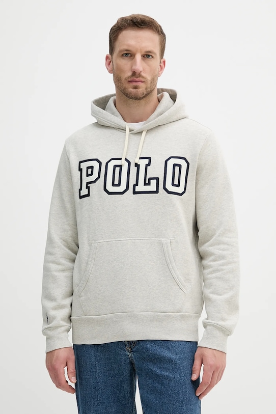

Толстовка Pohoodm2 с длинным рукавом Polo Ralph Lauren, серый