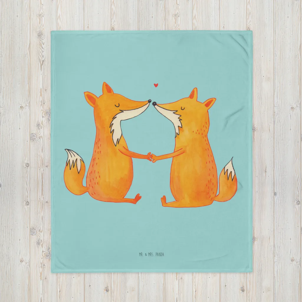 

Одеяло Mr. & Mrs. Panda, бирюзовый
