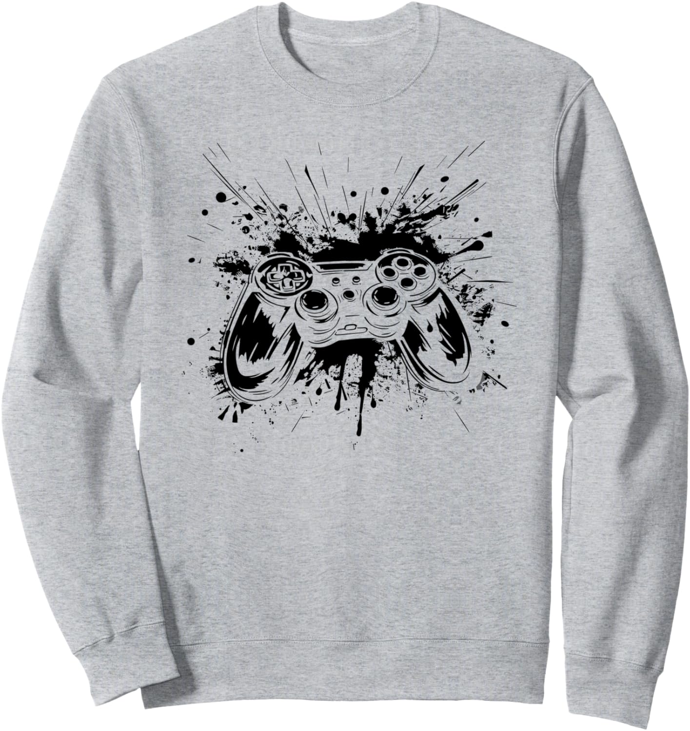 

Толстовка с изображением геймпада для геймеров Funny Video Game T-Shirts And Gifts, серый