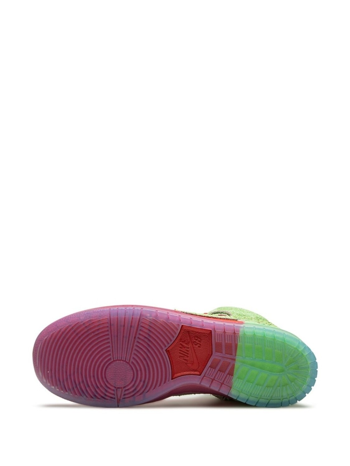 Кроссовки SB Dunk High Strawberry Cough Nike, красный — фото 4