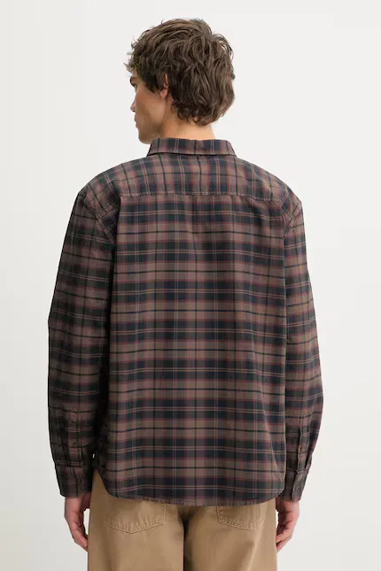 Рубашка с узором AUTHENTIC BUTTON DOWN Levi's, коричневый — фото 3