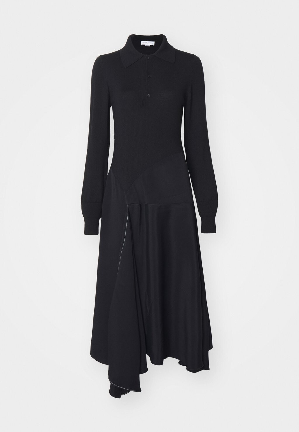 

Платье макси SHIRT DRESS Victoria Beckham, черный
