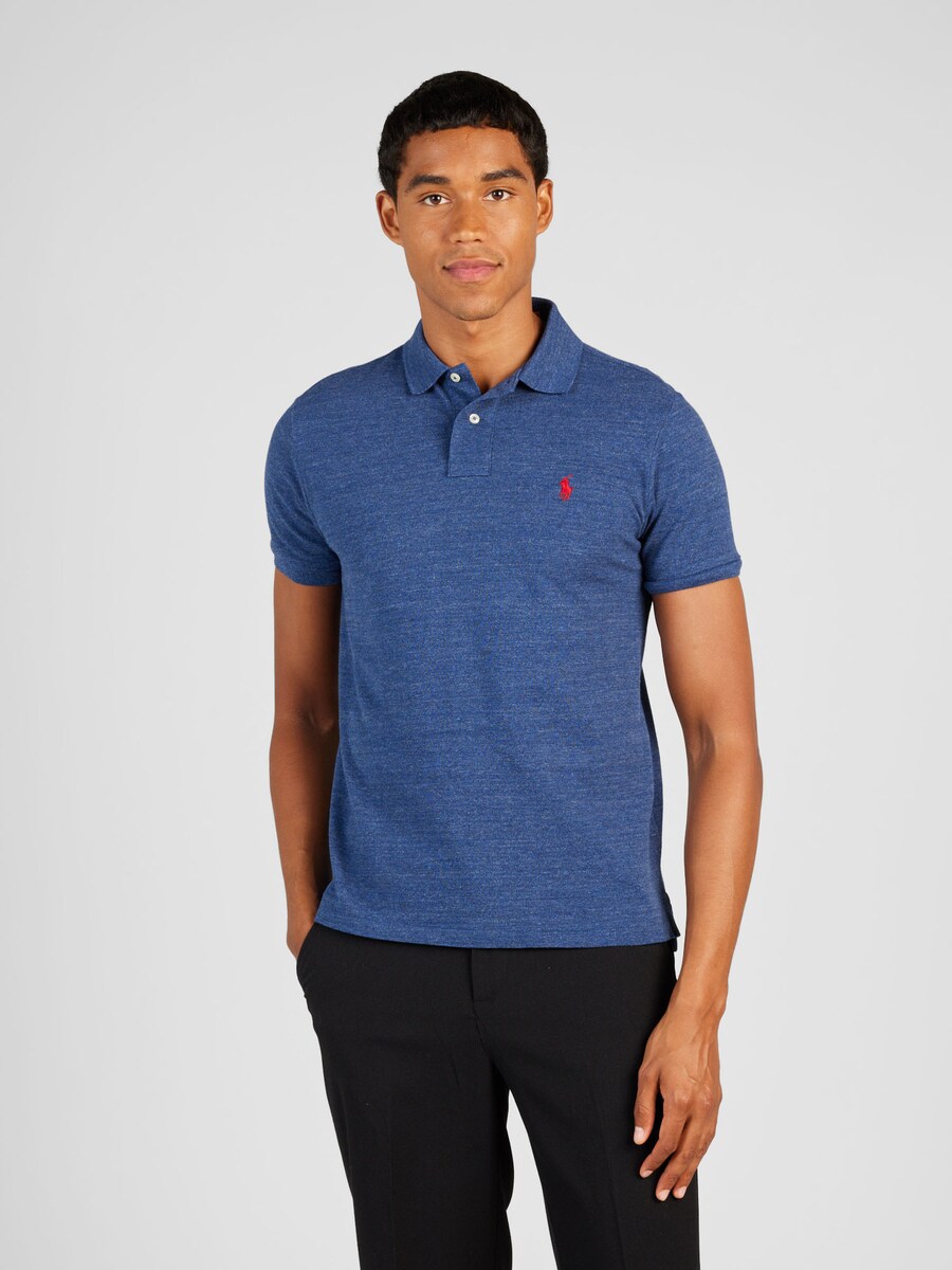 Рубашка поло Polo Ralph Lauren Shirt, королевский синий — фото 2
