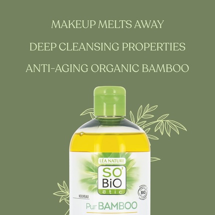 Мицеллярная вода Sobio Etic — Двухфазная Pure Bamboo, 500 мл — фото 2