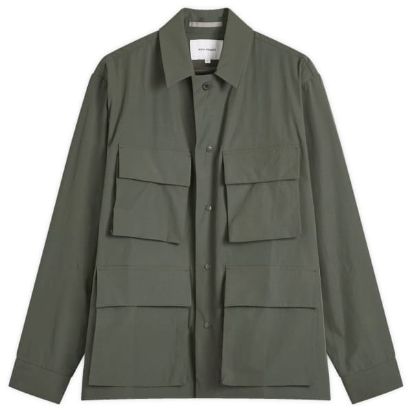 

Легкая дорожная рубашка Mads Norse Projects, черный