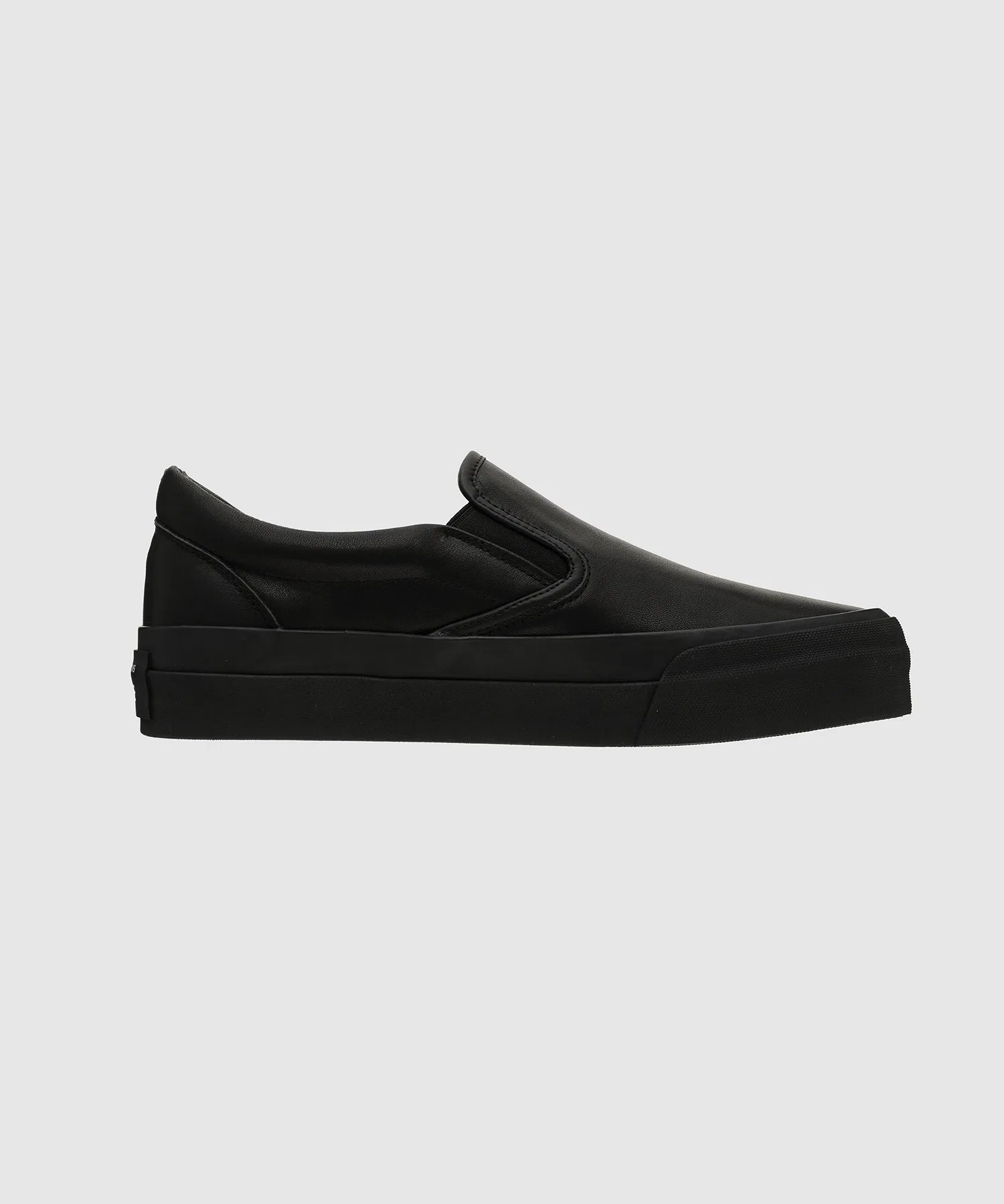 Мужские кожаные слипоны COMME des GARCONS HOMME белые — фото 2
