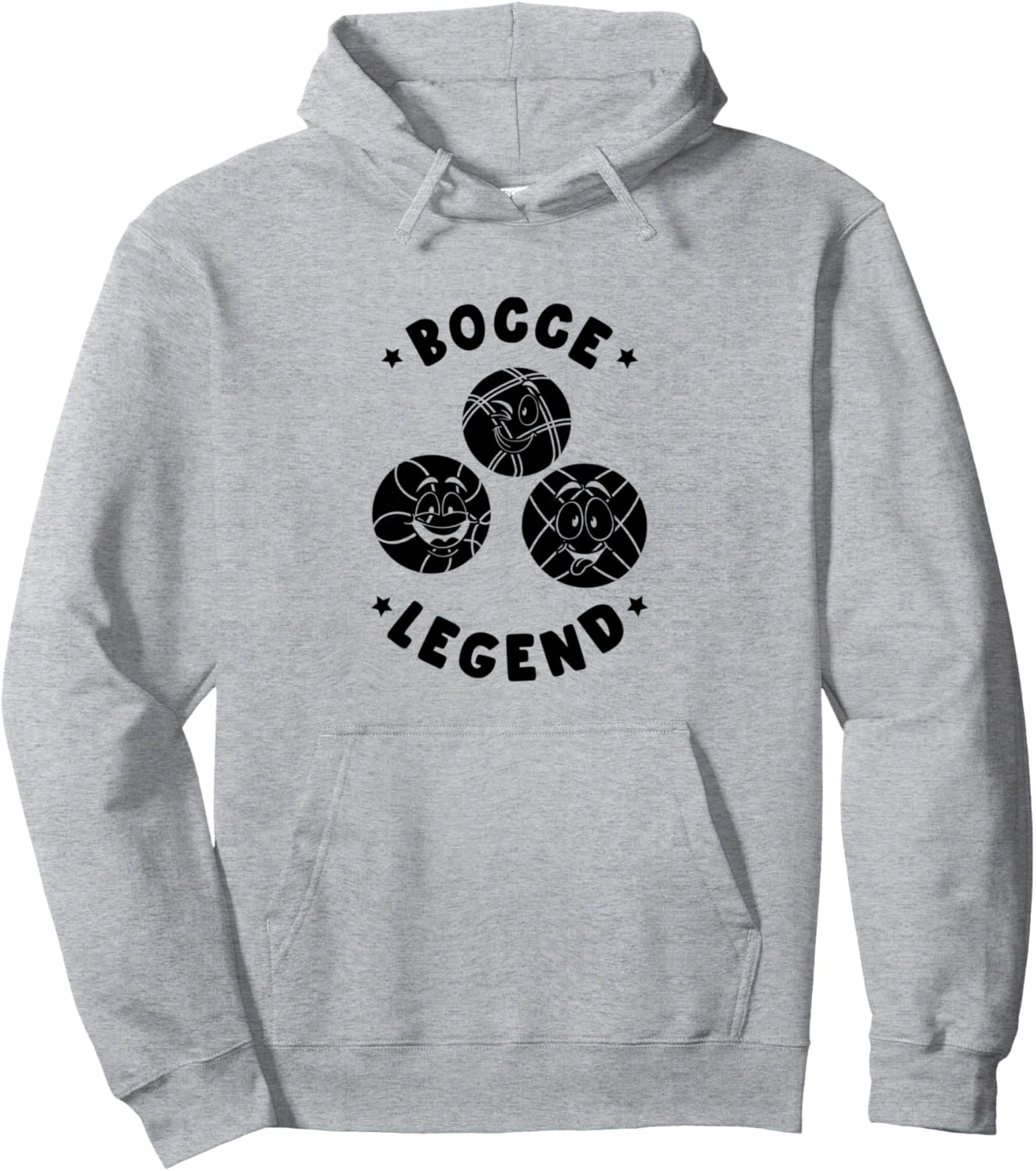 

Игрок в петанк и бочче, игрок в бочче, легенда бочче, худи Boccia Ball Player Boccia Player, серый