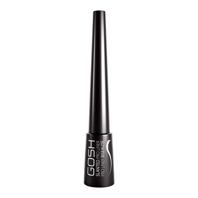 

Скошенная жидкая подводка для глаз с растушевкой Gosh, цвет 001 intense black, 3 мл