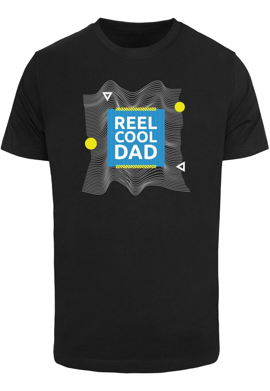 

Рубашка Merchcode Fathers Day - Reel Cool Dad, черный