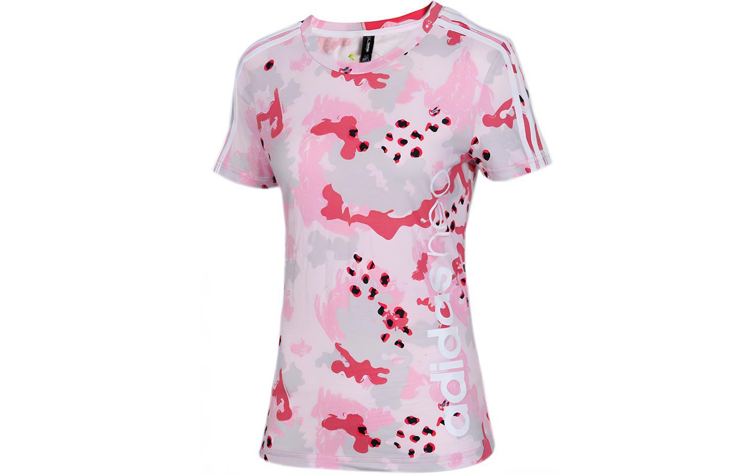 

Adidas Neo Футболка женская розовая, Розовый, Adidas Neo Футболка женская розовая