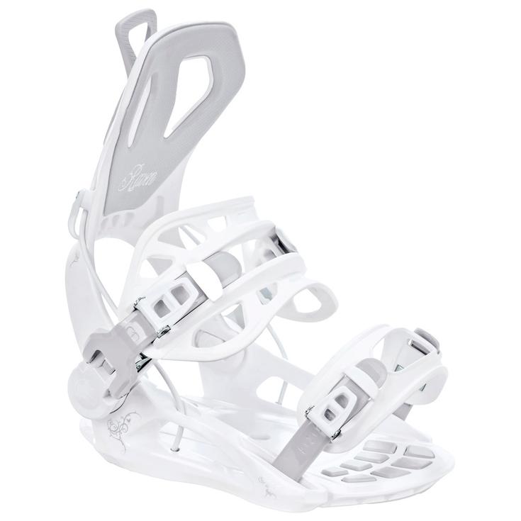 

Крепление для сноуборда ft360 белое - s Raven