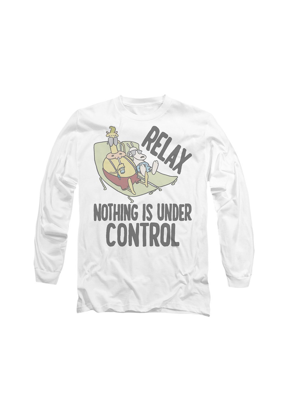 

Топ с длинными рукавами ROCKO'S MODERN LIFE RELAX Cotton Soul, белый