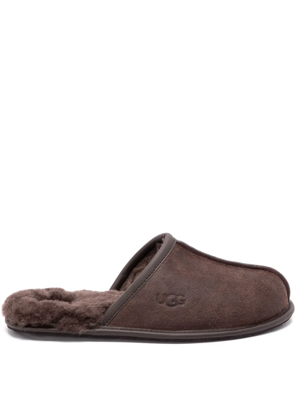 

Замшевые слиперы UGG, коричневый
