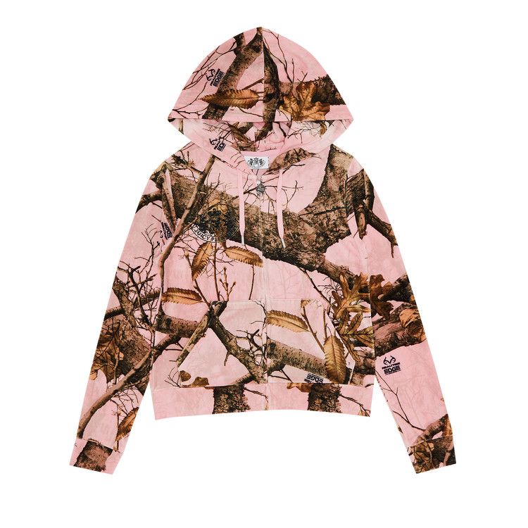 

Худи Pleasures RealTree Velour Robertson Hoodie, Pink Camo