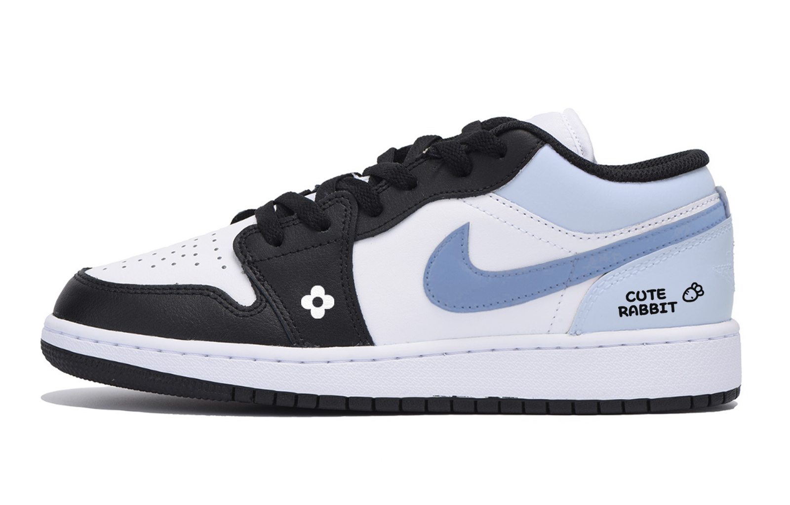 

Jordan Баскетбольные кроссовки Air 1 Urban Chic Style Vintage Low Top, мужские, белые, синие