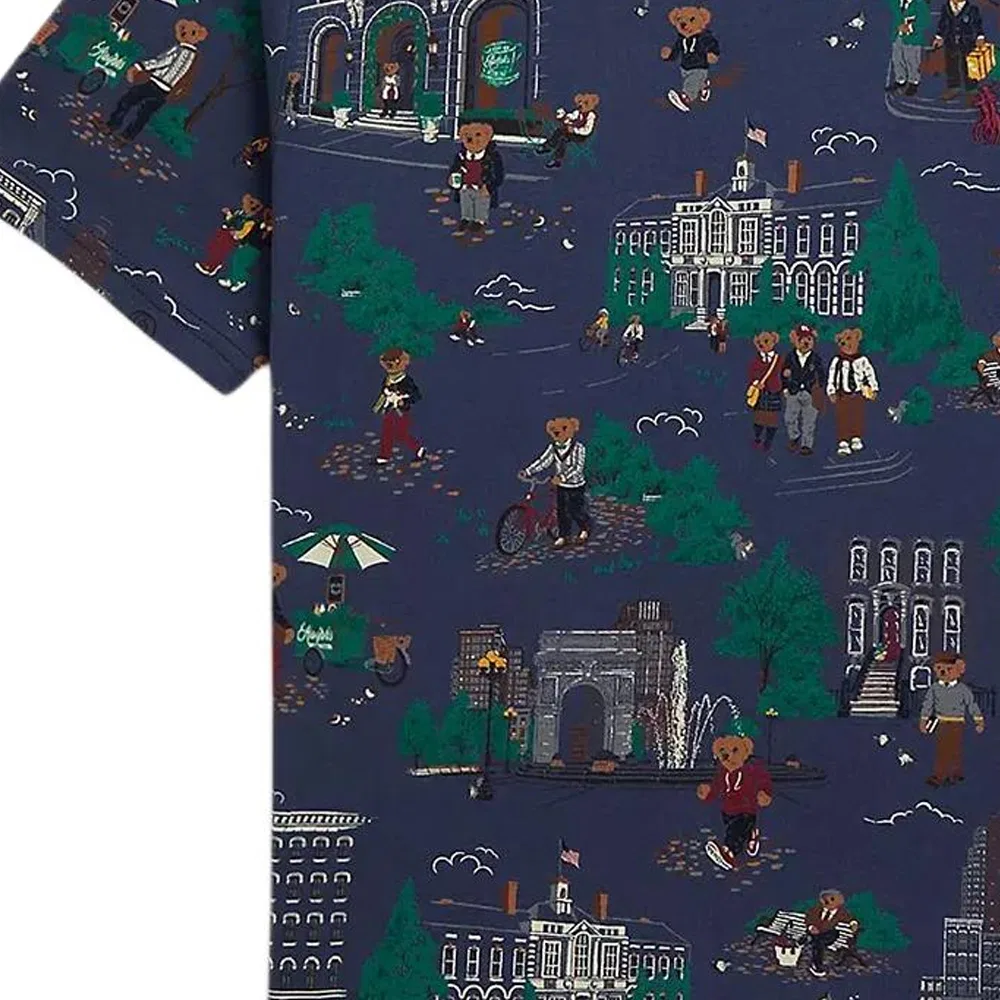 Футболка SS26 Kids' Polo Ralph Lauren, Marine Blue — фото 4