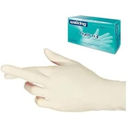 

Перчатки Hydro M Emollient Latex Gardening - Упаковка 100 шт Walking