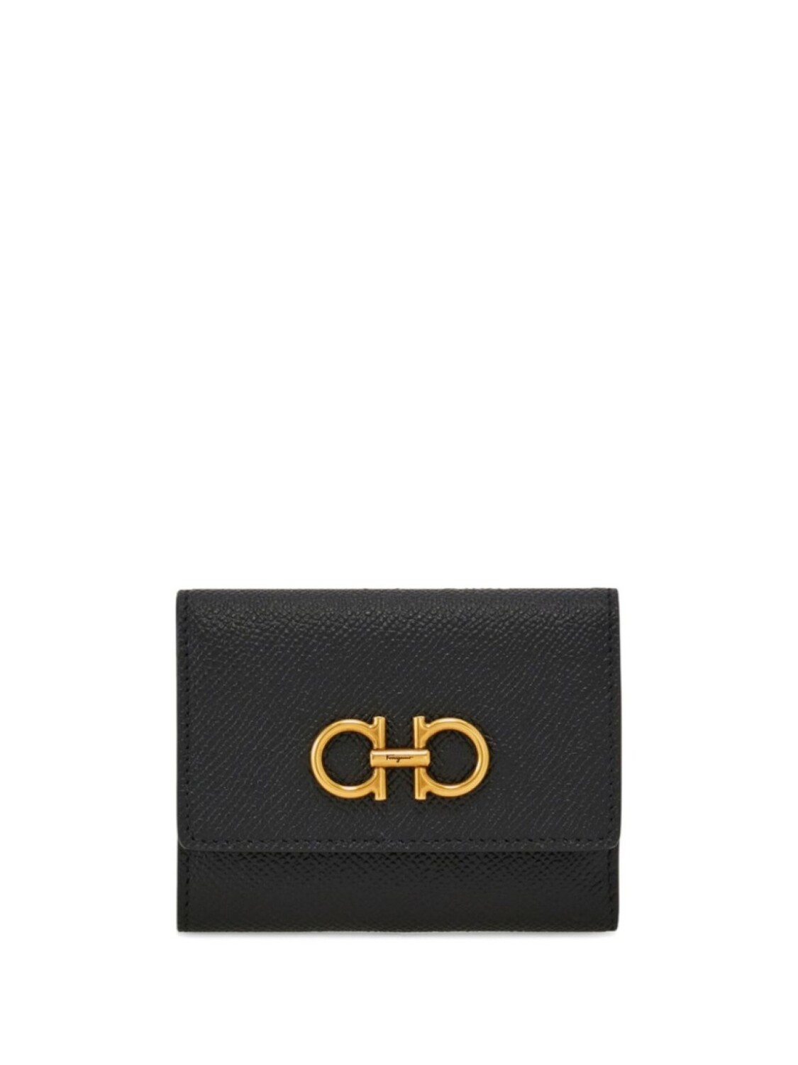 

Бумажник с декором Gancini Ferragamo, черный