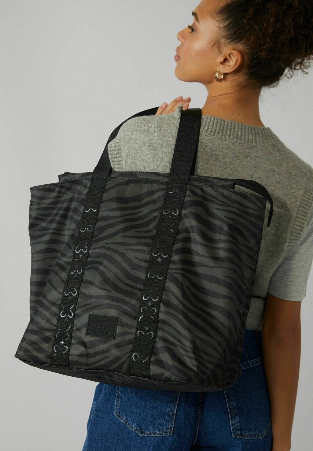 

Сумка для покупок Shopper Zebramuster Codello, зеленая