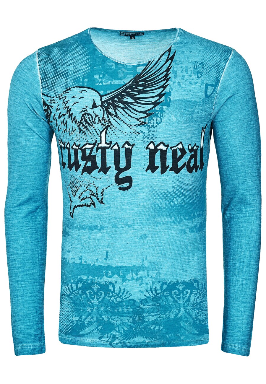 

Лонгслив Rusty Neal Shirt, синий