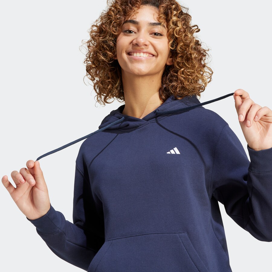 Спортивная толстовка ADIDAS SPORTSWEAR, темно-синий — фото 4