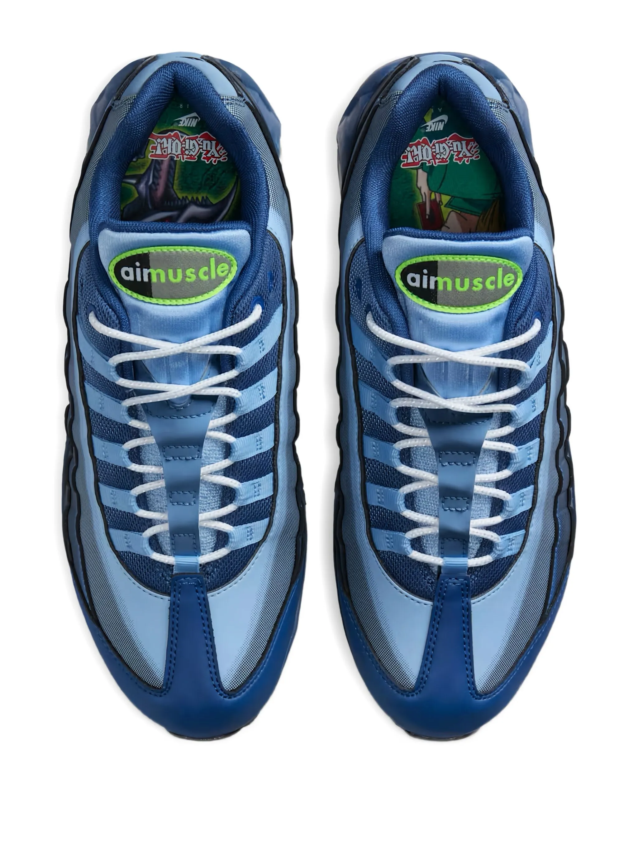 Кроссовки Air Max Muscle 95 Yu-Gi-Oh! кроссовки Joey Nike, синий — фото 2