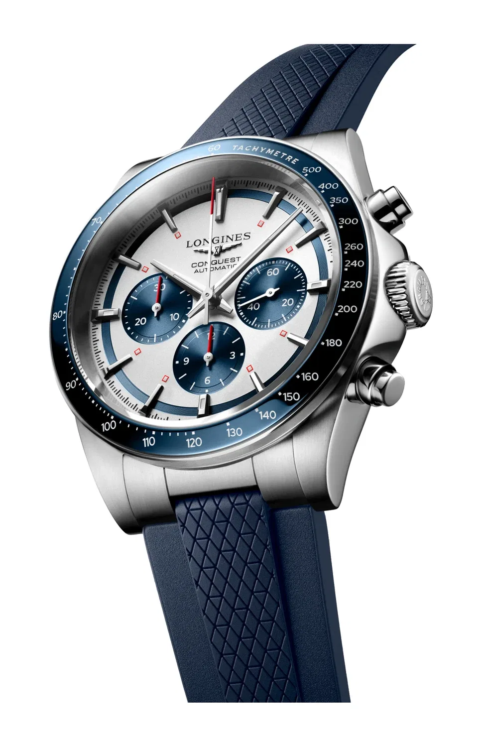 Хронограф CONQUEST 42 мм - L3.835.4.98.9 LONGINES, черный — фото 3