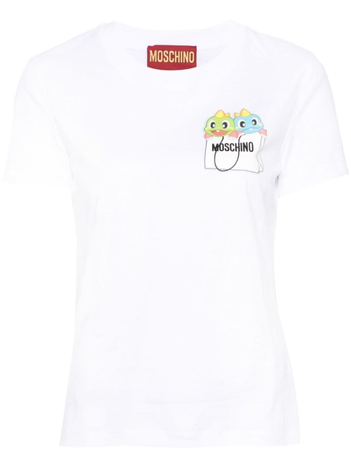 

Moschino футболка Puzzle Bobble, белый