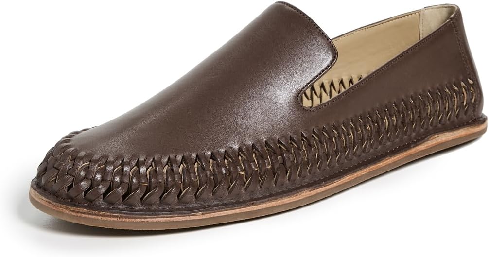 

Мужские слипоны Vince Desmond из плетеной кожи, Nutwood - 200