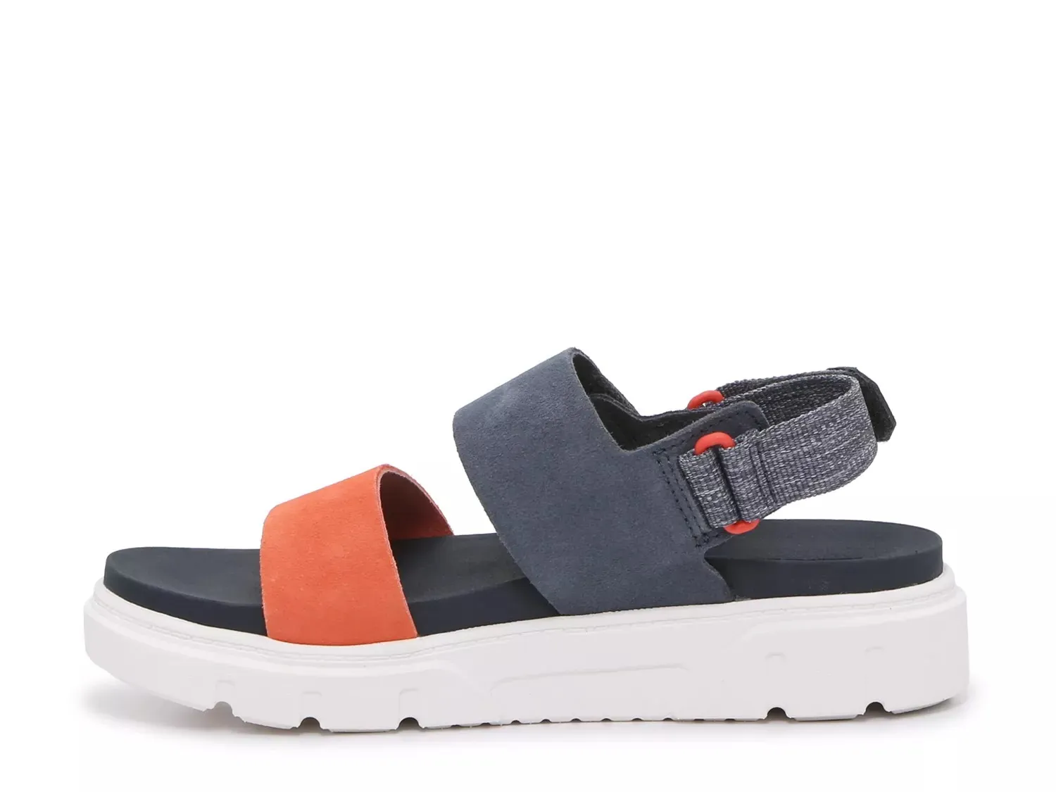 Спортивные сандалии Timberland Greyfield — женские, цвет: темно-синий/коралловый/белый — фото 3