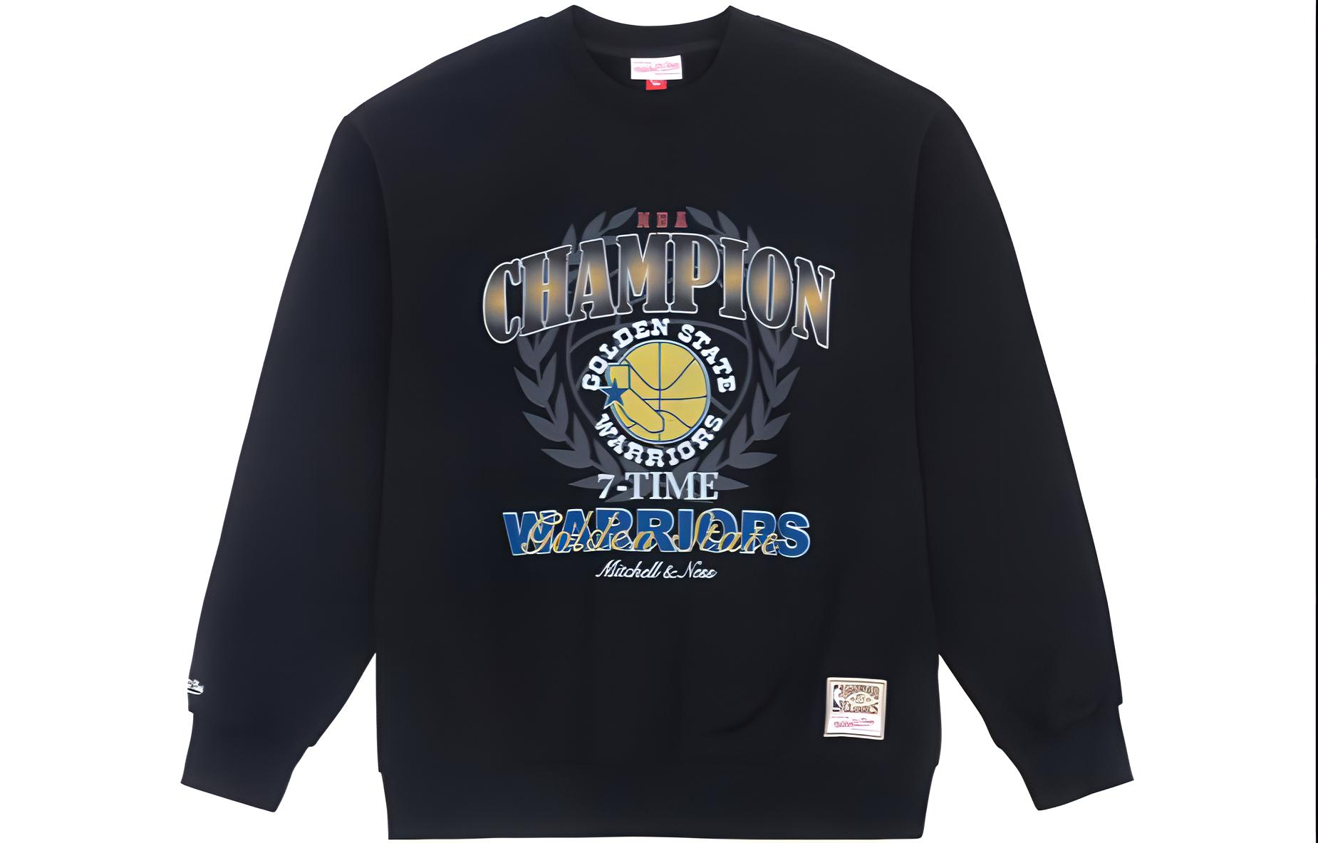 

Свитшот унисекс черный Mitchell Ness