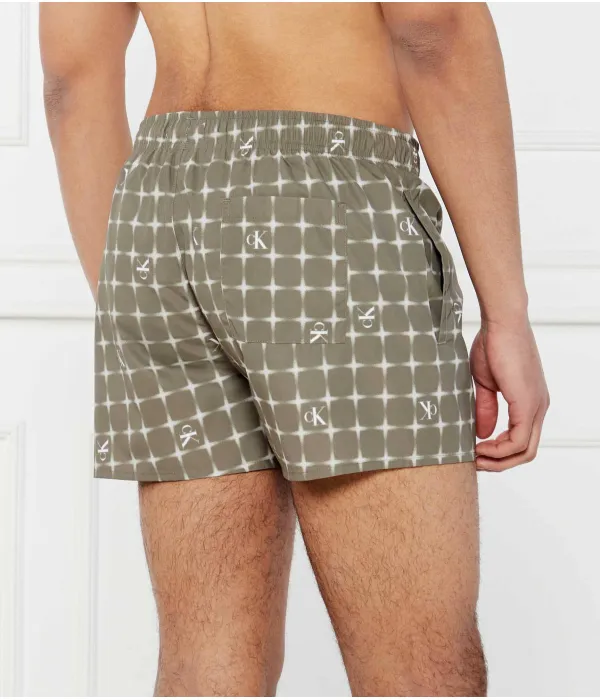 Пляжные шорты Regular fit Calvin Klein Swimwear, зеленый — фото 2