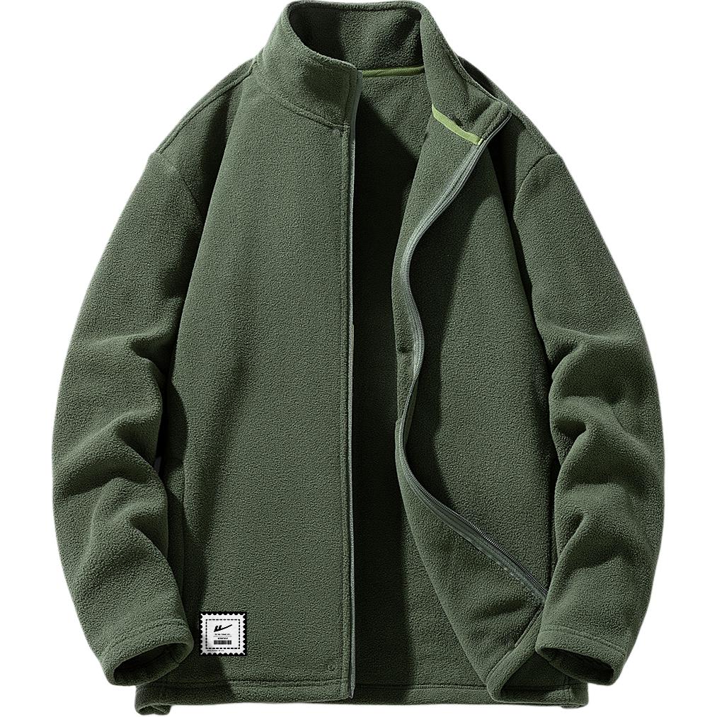

WARRIOR Пальто с бархатистой текстурой Unisex, Army Green