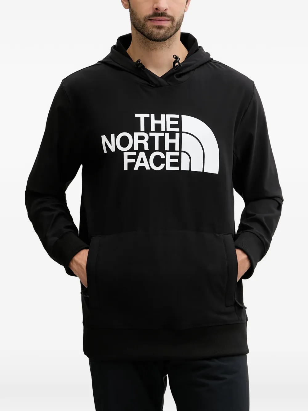 

Худи с капюшоном и принтом логотипа The North Face, черный