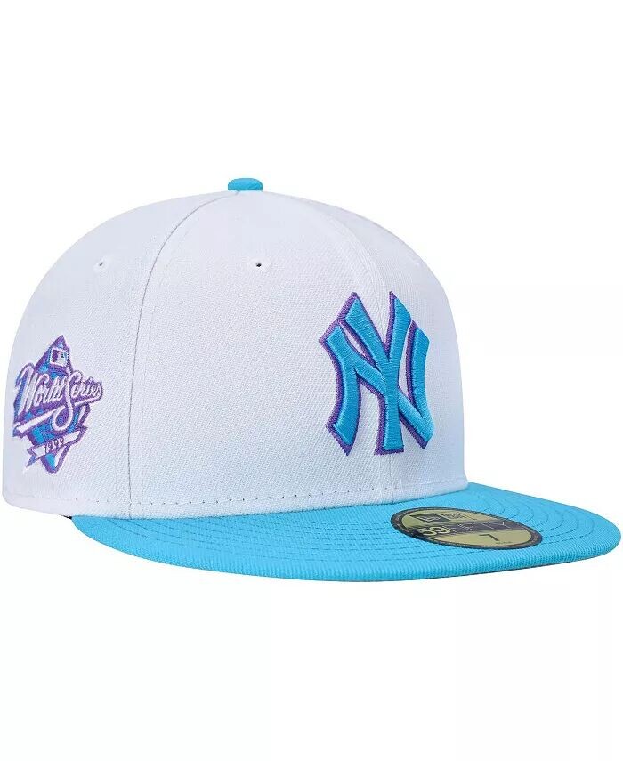 

Мужская белая облегающая кепка New York Yankees 1999 World Series Vice 59FIFTY New Era
