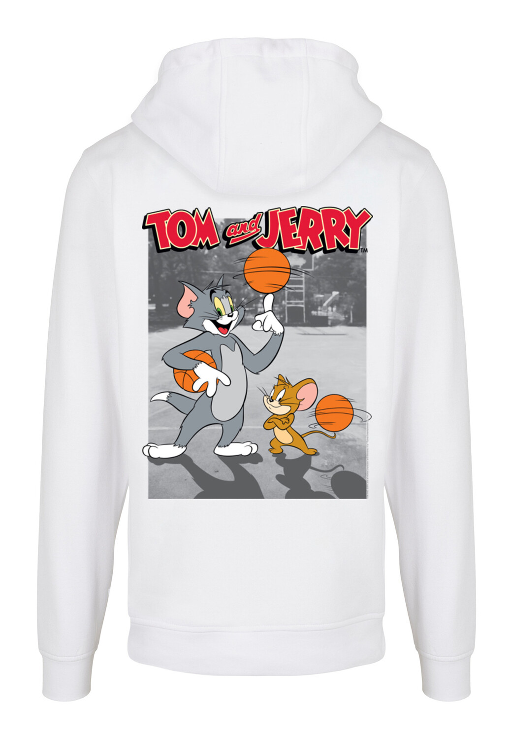 

Пуловер F4NT4STIC Basic Hoodie Tom und Jerry Basketball, белый