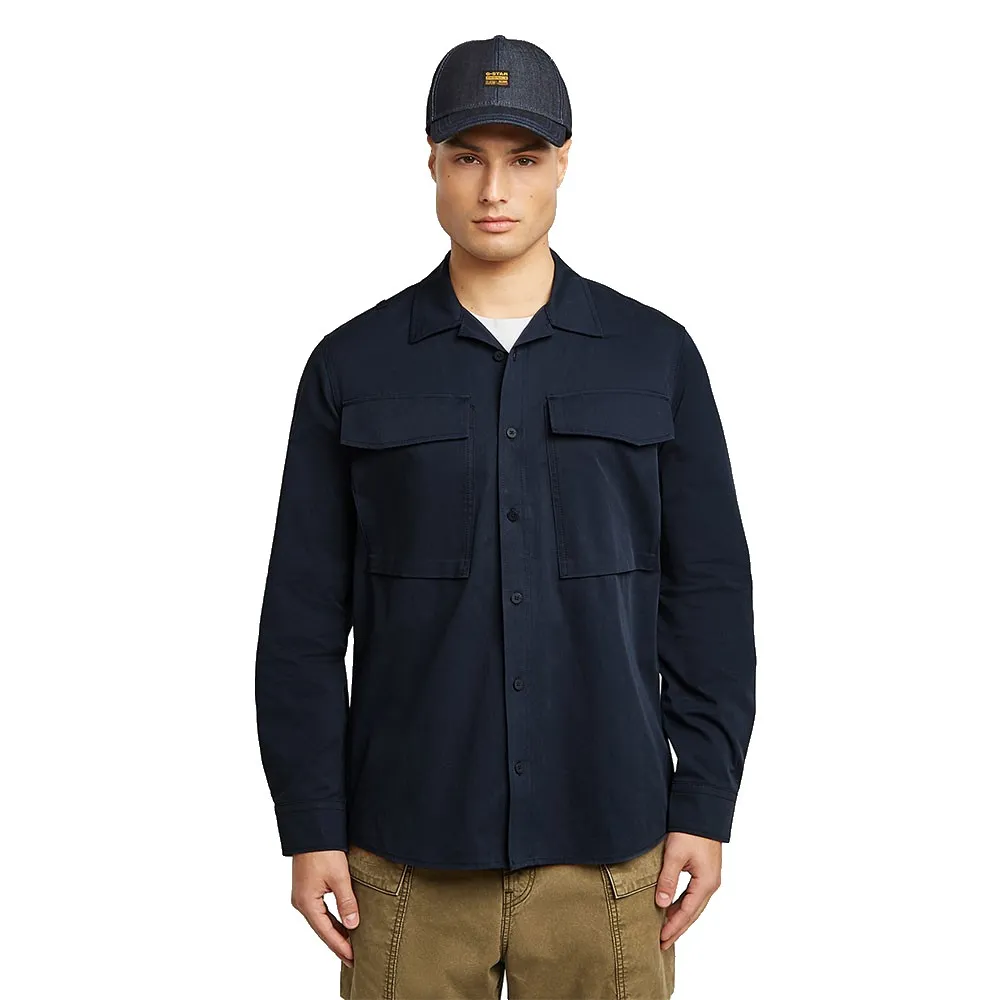 

Рубашка G-Star Cargo Pocket Regular, синий