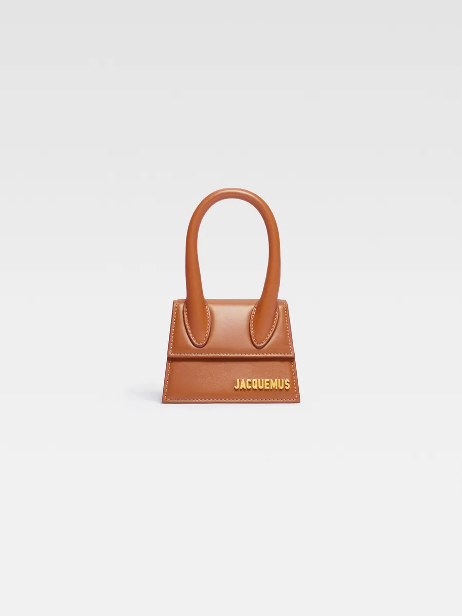 

Фирменная мини-сумочка Ле Чикито Jacquemus, светло-коричневый