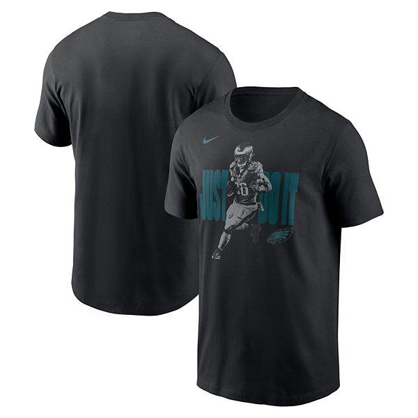 

Мужская футболка saquon barkley black philadelphia eagles just do it Nike