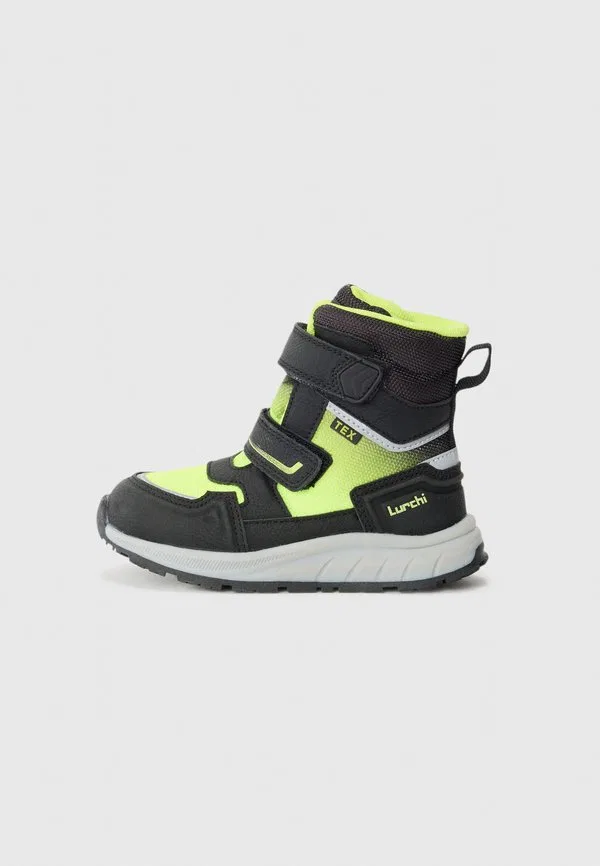 Высокие кроссовки aaron tex Lurchi, Black/Lime