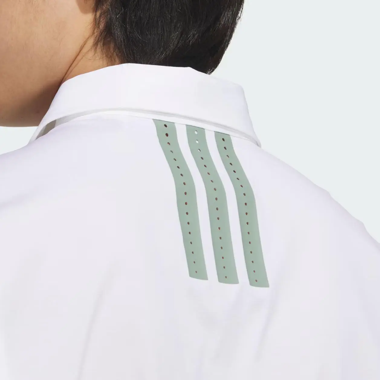 Футболка-поло TwistKnit Pocket мужская Adidas, белый — фото 4