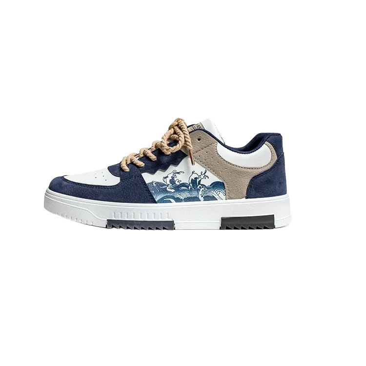 

Низкие скейтерские кроссовки мужские TAFN, темно-синий