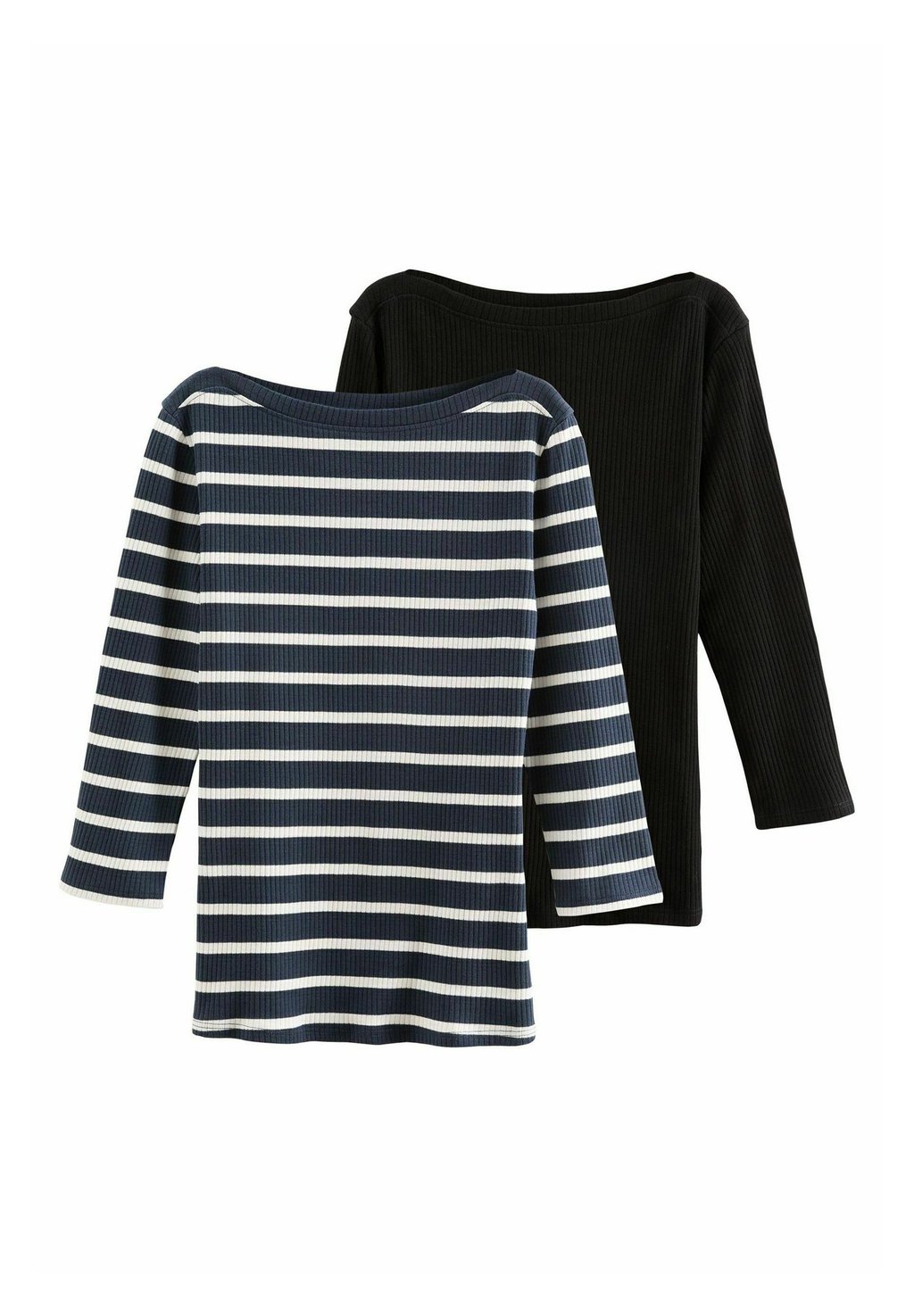 

Топ с длинными рукавами REGULAR FIT BOAT NECK 2 PACK Friends Like These, черный
