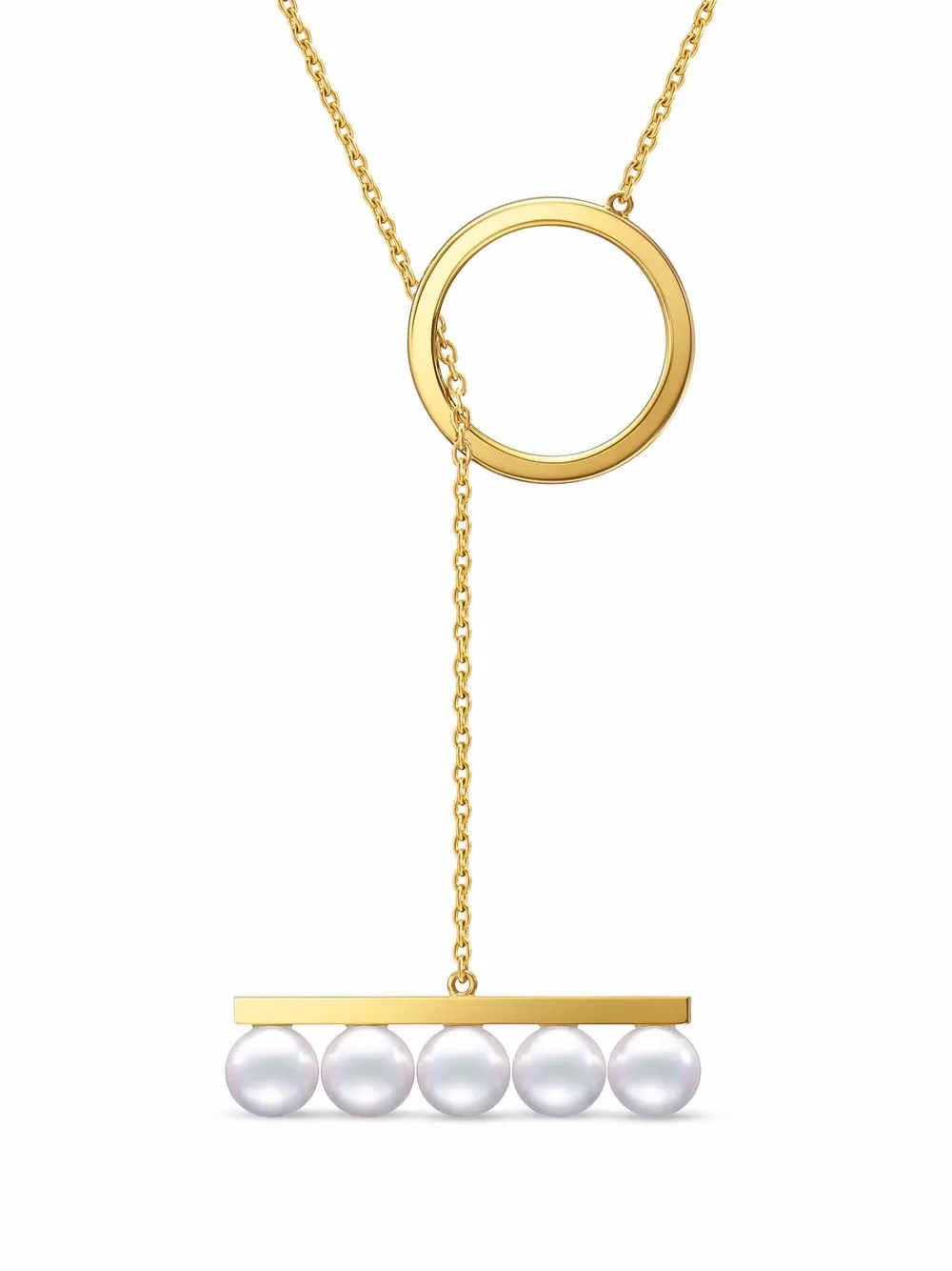 

Колье Collection Line Balance Divine из желтого золота с жемчугом TASAKI, золотой
