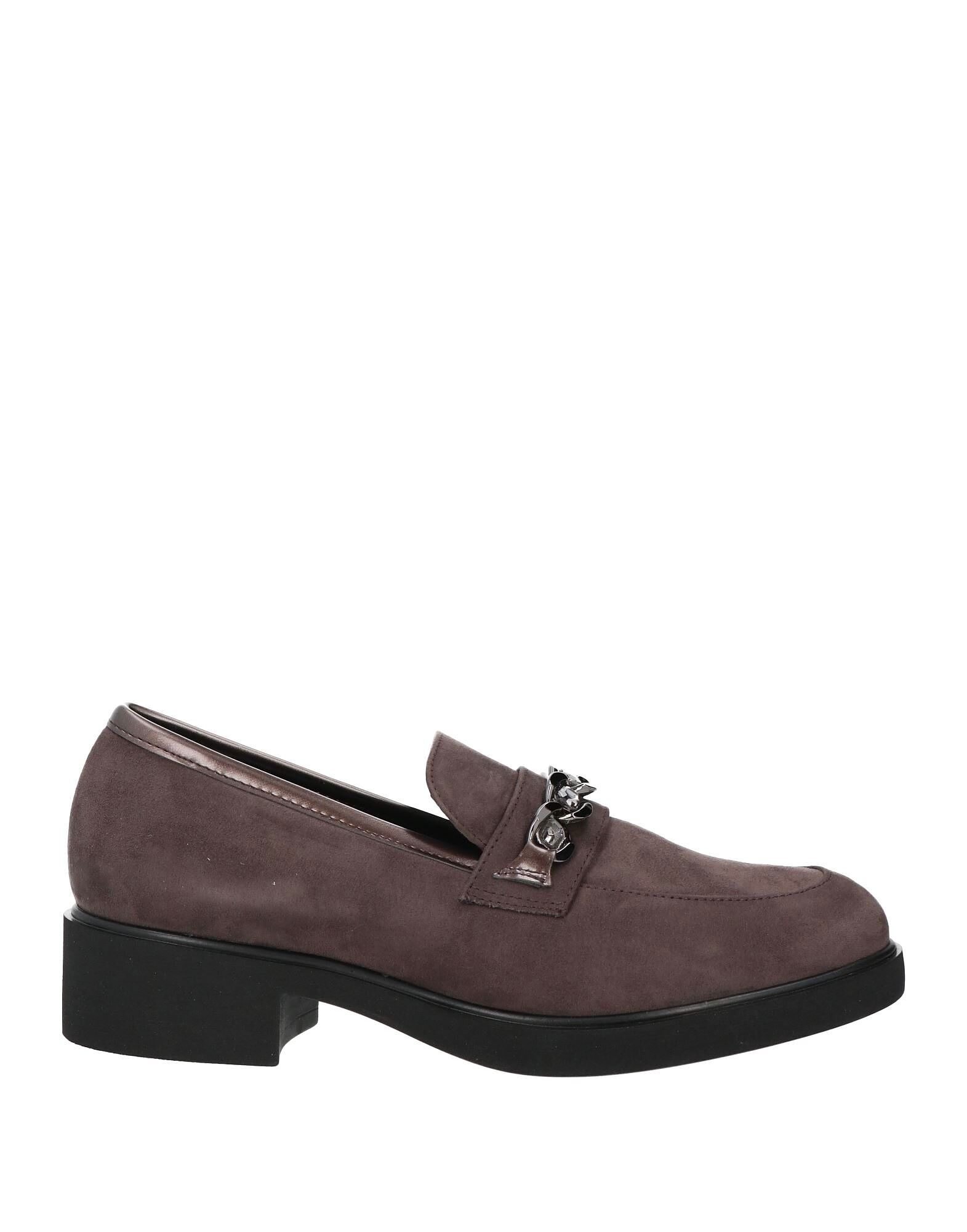 Лоферы Cinzia Soft, серо-коричневый